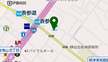 SUPER A MARKET AOYAMA(スーパー エー マーケット アオヤマ)の地図画像