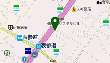とまり木鍼灸整骨院 表参道本院の地図画像