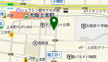メガネ本舗 上本町日赤前店の地図画像