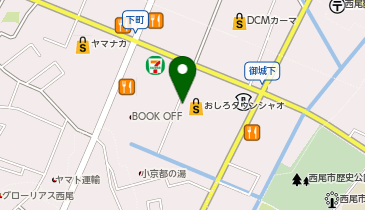 ティービーTakayama(タカヤマ) おしろタウンシャオ店の地図画像