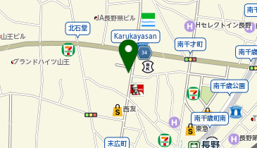 chou a la creme(シュ ア ラ クレム) ショッピングプラザagain店の地図画像