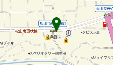 フジカワ南松山 ジョー・プラ店の地図画像