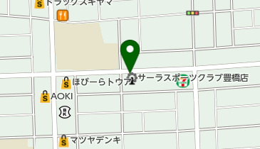 サーラスポーツ 豊橋店の地図画像