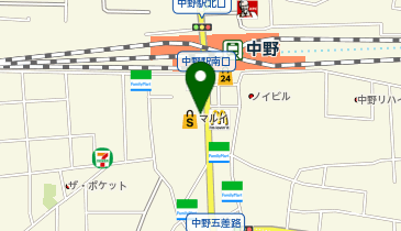 TAYA(タヤ) 中野マルイ店の地図画像