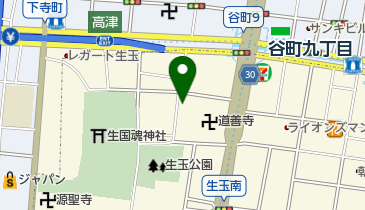 カブール 大阪店の地図画像