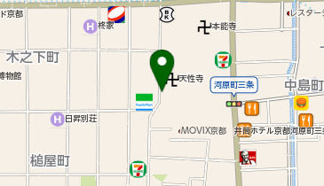 TOP to TOP(トップ トゥー トップ) 京都寺町店の地図画像