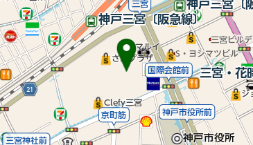 LACOSTE(ラコステ) 三宮店の地図画像