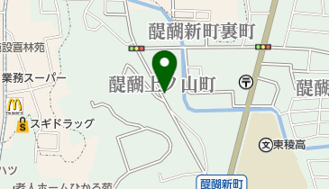 京都警察犬学校の地図画像