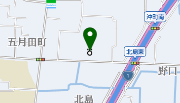 かどま市民大学の地図画像