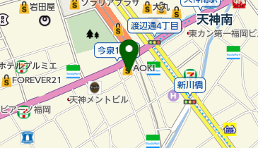 Delicatessen(デリカテッセン) 三月の水の地図画像