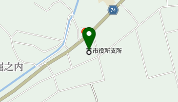 干潟保健センターの地図画像