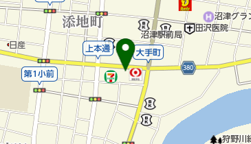 カットファクトリー 沼津大手町店の地図画像