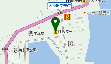 ゆめマート 牛深店の地図画像