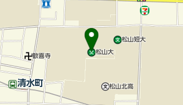 松山大学生活協同組合の地図画像