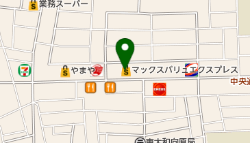 山助 東大和店の地図画像