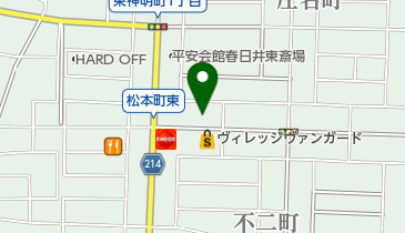 ふじさん整体院の地図画像