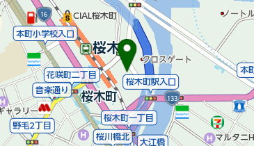 ペッパーランチ 桜木町店の地図画像