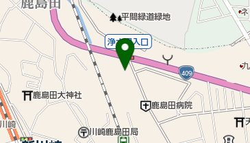 川崎市 こども家庭センター(中央児童相談所)の地図画像