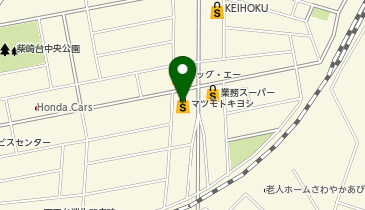 ドラッグストアマツモトキヨシ 柴崎台店の地図画像