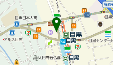 美u.p SHOP(ビュップ ショップ) 目黒店の地図画像