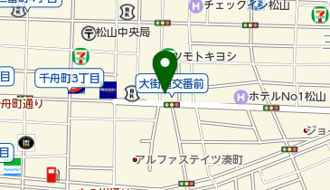 4&deg;Cブライダル 松山店の地図画像