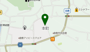 グンゼスポーツ アイビースクエアの地図画像