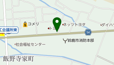 シューズ愛ランド 鈴鹿店の地図画像