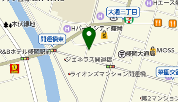 岩手県盛岡市開運橋通の法人一覧 Navitime