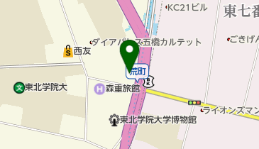 社団法人日本ガス協会東北部会の地図画像