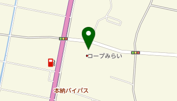 コープみらい コープデリ茂原センターの地図画像