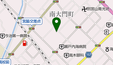 今治地区住民センターの地図画像