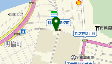 宇和島市 鶴島公民館の地図画像