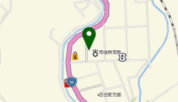 宇和島市 吉田公民館の地図画像