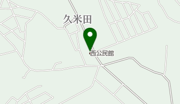 吉見町役場西公民館の地図画像