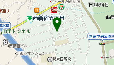 ベリーズ大使館の地図画像