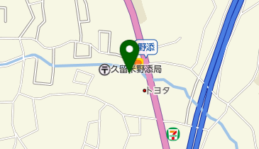 福岡トヨタ自動車 U-Carセンター久留米南の地図画像