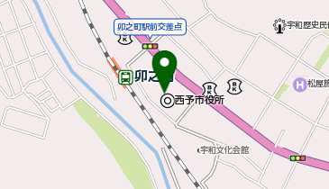 西予市役所 産業建設部 商工観光課の地図画像