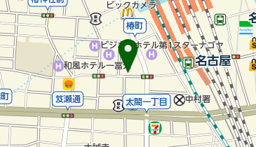 HELIOS Personal(イリオスパーソナル) 名駅WEST店の地図画像