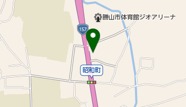 勝山市体育館 ジオアリーナの地図画像
