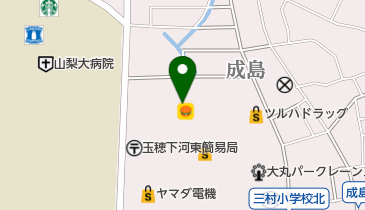 ワンラブ イオンタウン山梨中央店の地図画像