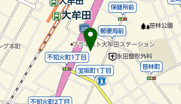 FMたんとスタジオの地図画像
