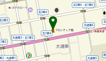 子ども英会話 ペッピーキッズクラブ サッポロファクトリー店の地図画像