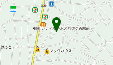 アトリエ風雅の地図画像