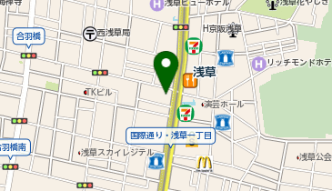 かぐらちゃかプチ 浅草店の地図画像