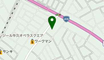 NARIS BEAUTY STATION De I'm(ナリス ビューティ ステーション デ アイム) 牛久の地図画像