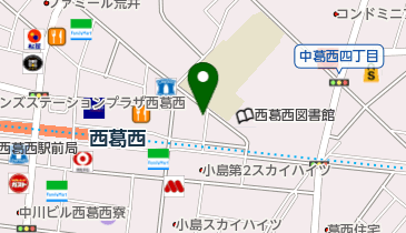 NARIS BEAUTY STATION De I'm(ナリス ビューティー ステーション デ アイム) 西葛西店の地図画像