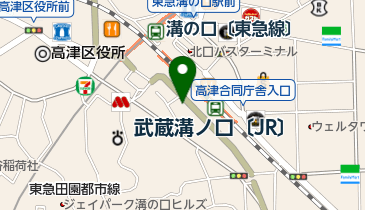 NARIS BEAUTY STATION De I'm(ナリス ビューティー ステーション デ アイム) 溝の口店の地図画像