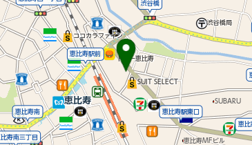 K-PORT(ケイポート) 恵比寿東口店の地図画像