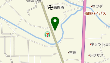 中古品岩手の地図画像