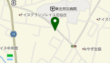 スズコーリビングショップの地図画像